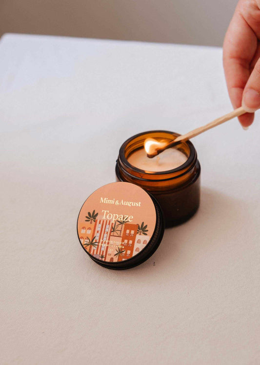 Mimi & August - Topaze - 2 oz Soy Candle: 2 oz