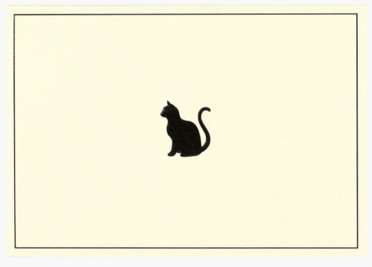 Black Cat Greeting Cards