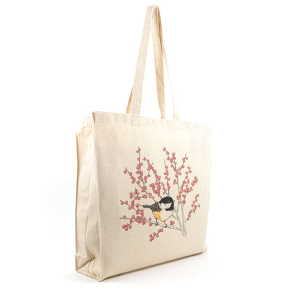 Tote Bag: Black-Capped Chickadee