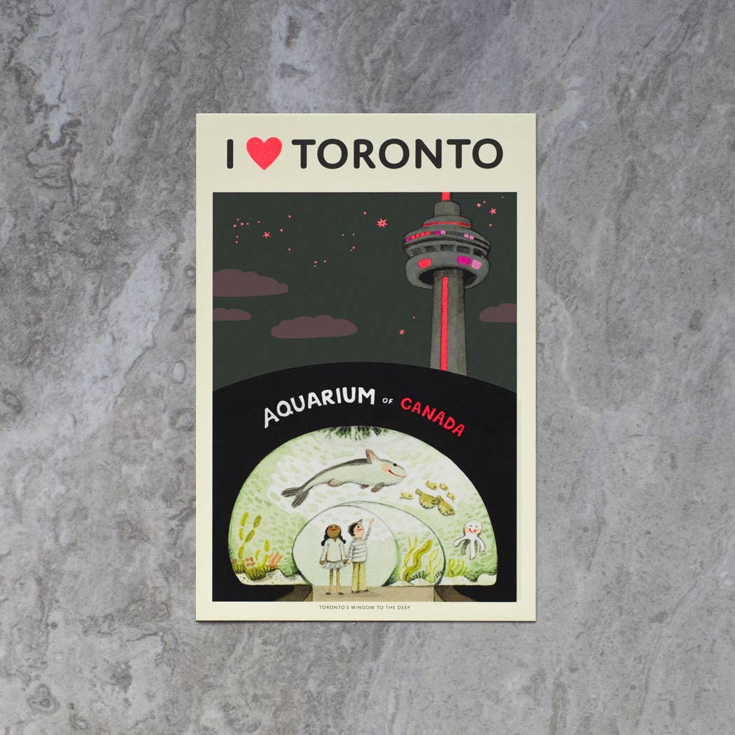 JooJoo Paper - Toronto Aquarium Postcard