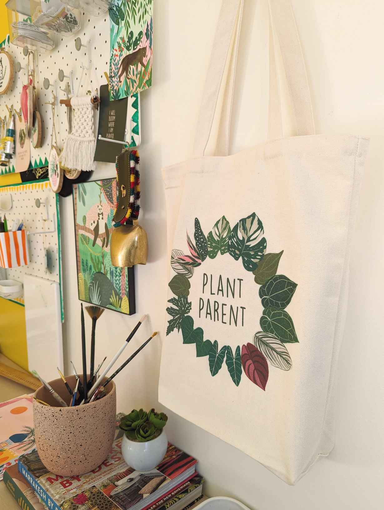 Nabeela Rumi - Plant Parent tote bag