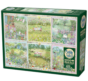 Puzzle Cottage Gardens 1000 pieces