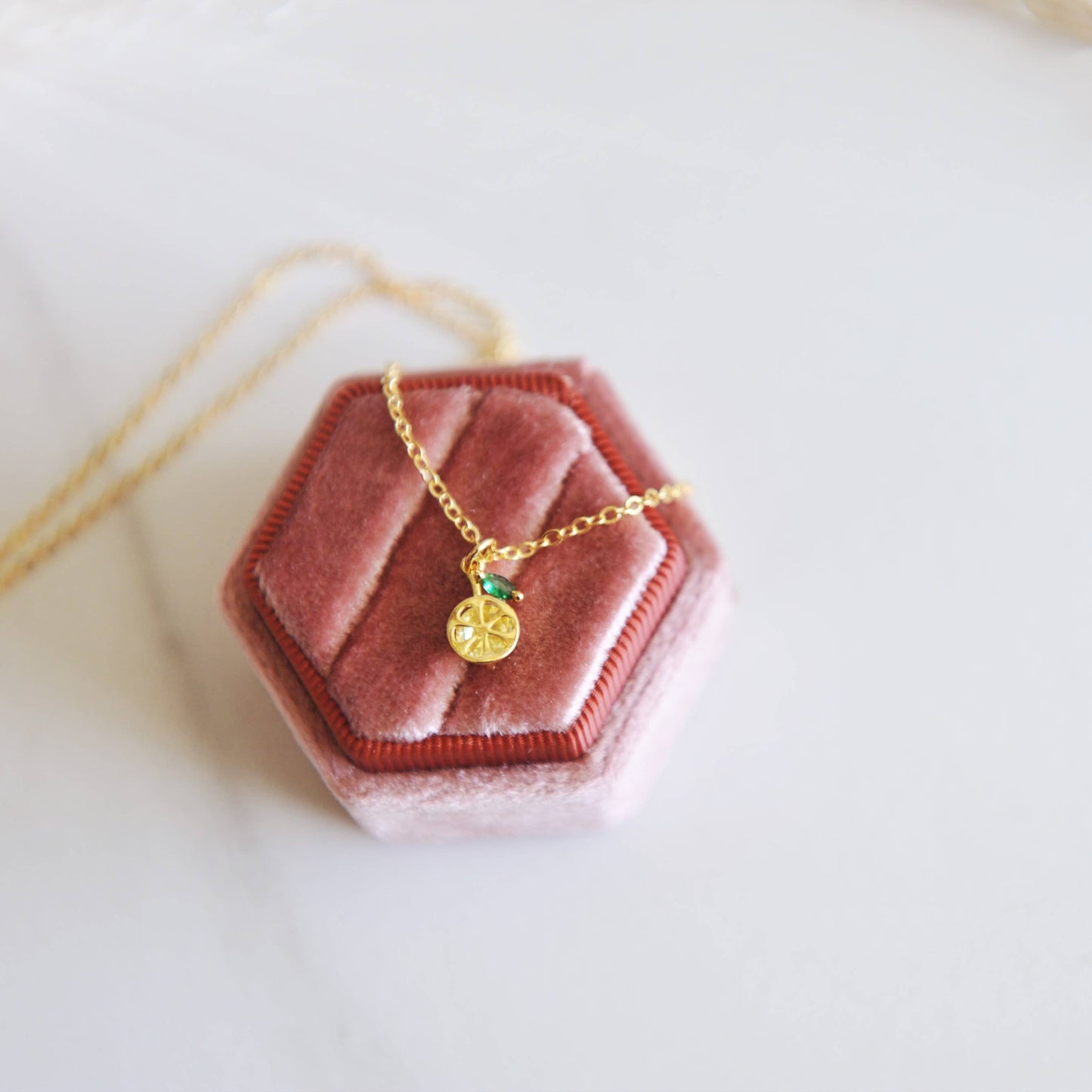 Oh So Lovely - Lemon Drop necklace
