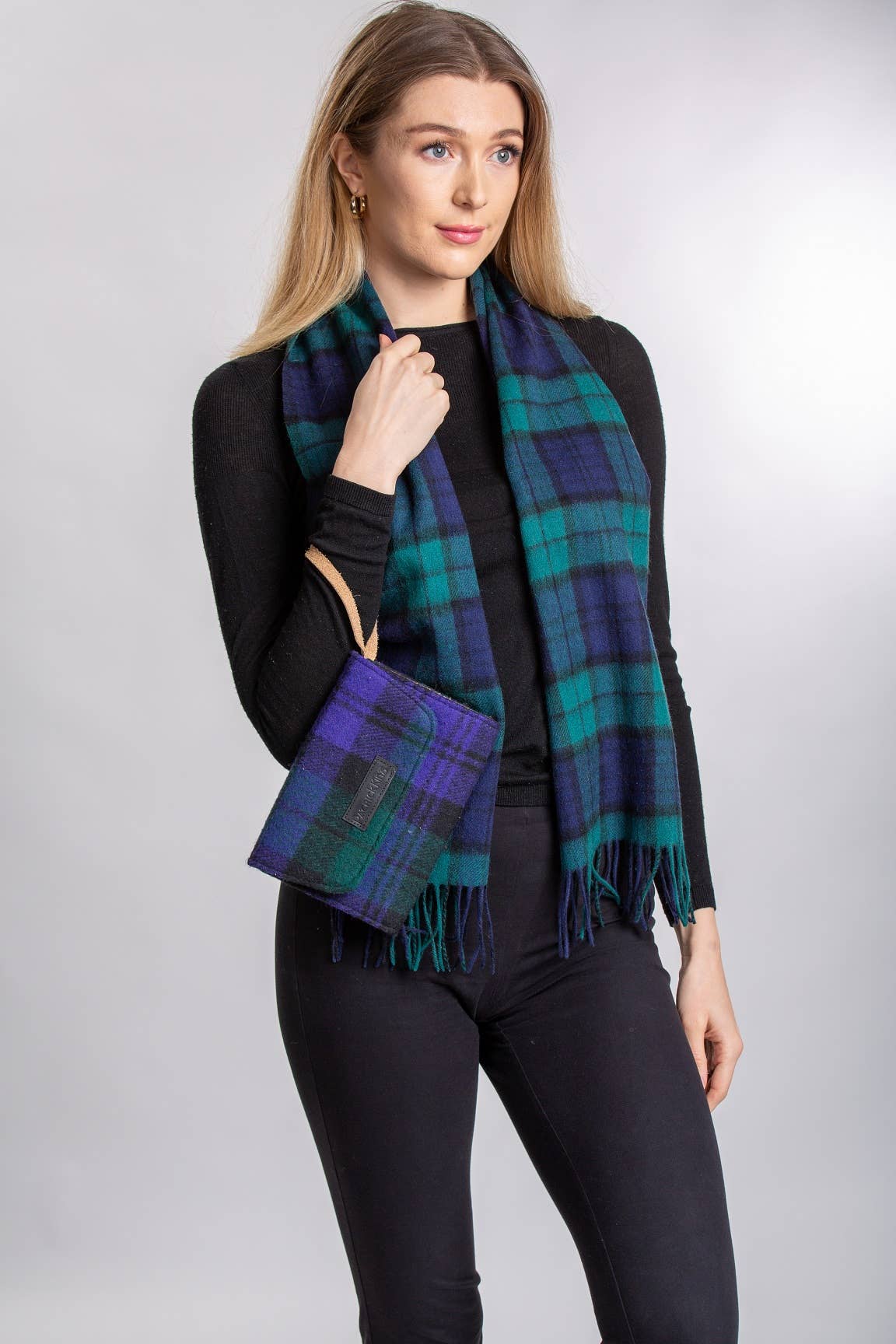 Patrick King Woollen Company - Blackwatch Lambswool Scarves