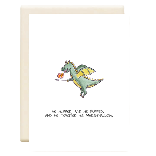 Inkwell Cards - Dragon  | Birthday Greeting Card