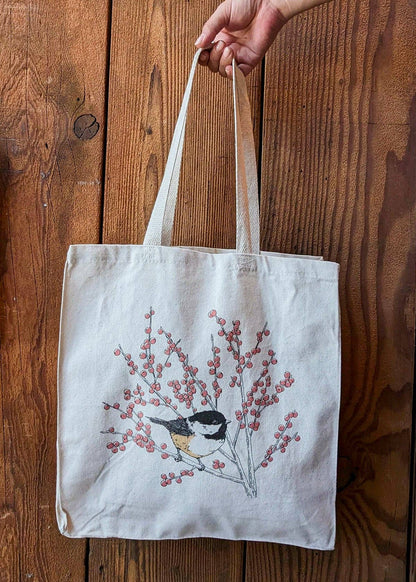 Tote Bag: Black-Capped Chickadee