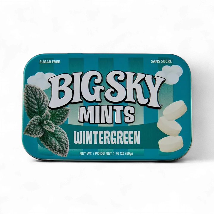 Big Sky Brands Inc. - Big Sky Mints - Wintergreen - 48 ct