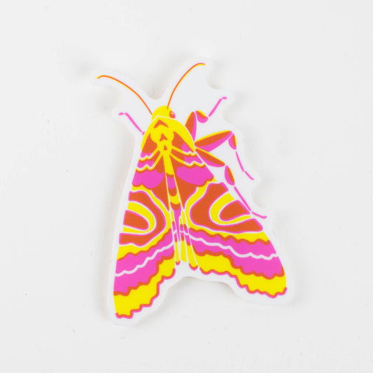 Letterpress - Sticker: Moth