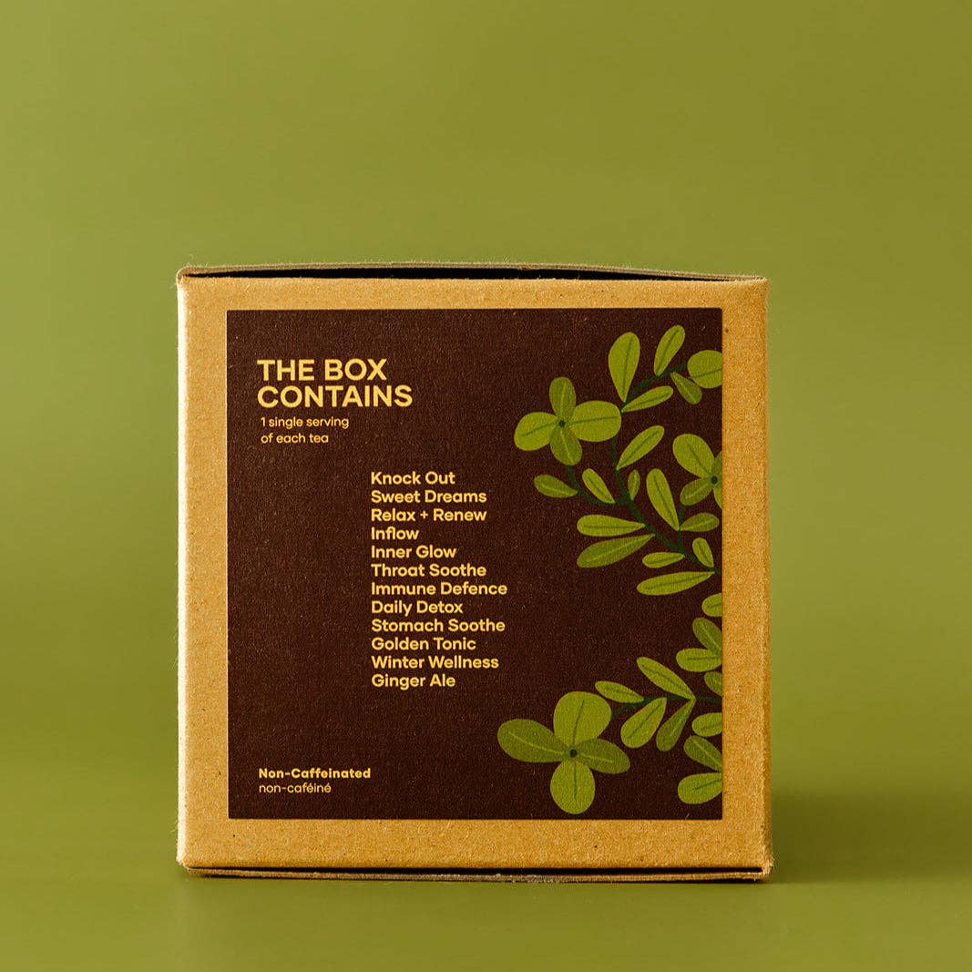 Bush Berry - Sip & Thrive | 12 Single Serving Wellness Teas