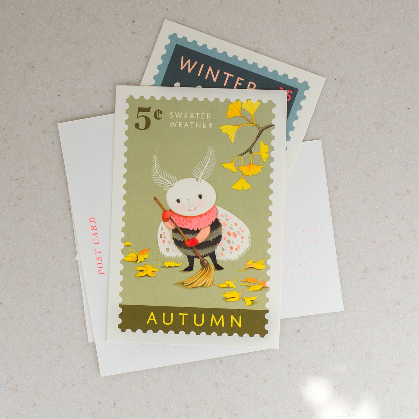 JooJoo Paper - Autumn Soft Sweep Postcard