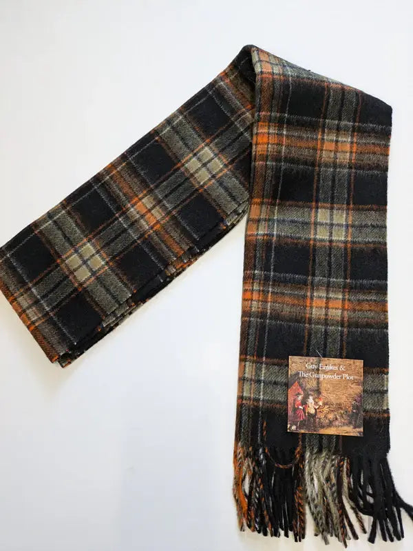 Patrick King Woollen Company - Guy Fawkes Lambswool Tartan Scarf