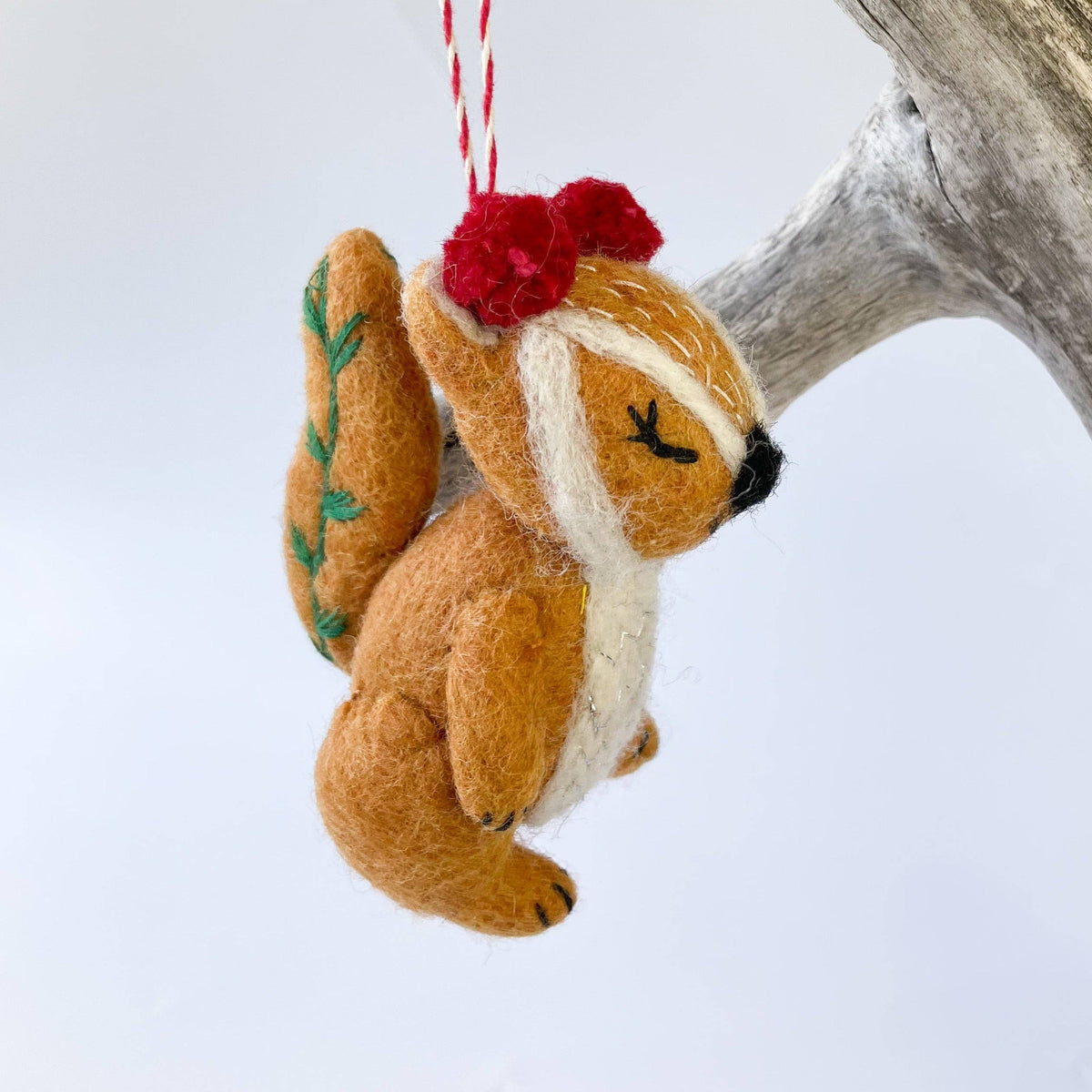 AKUKU - Chipmunk - Felt Ornament