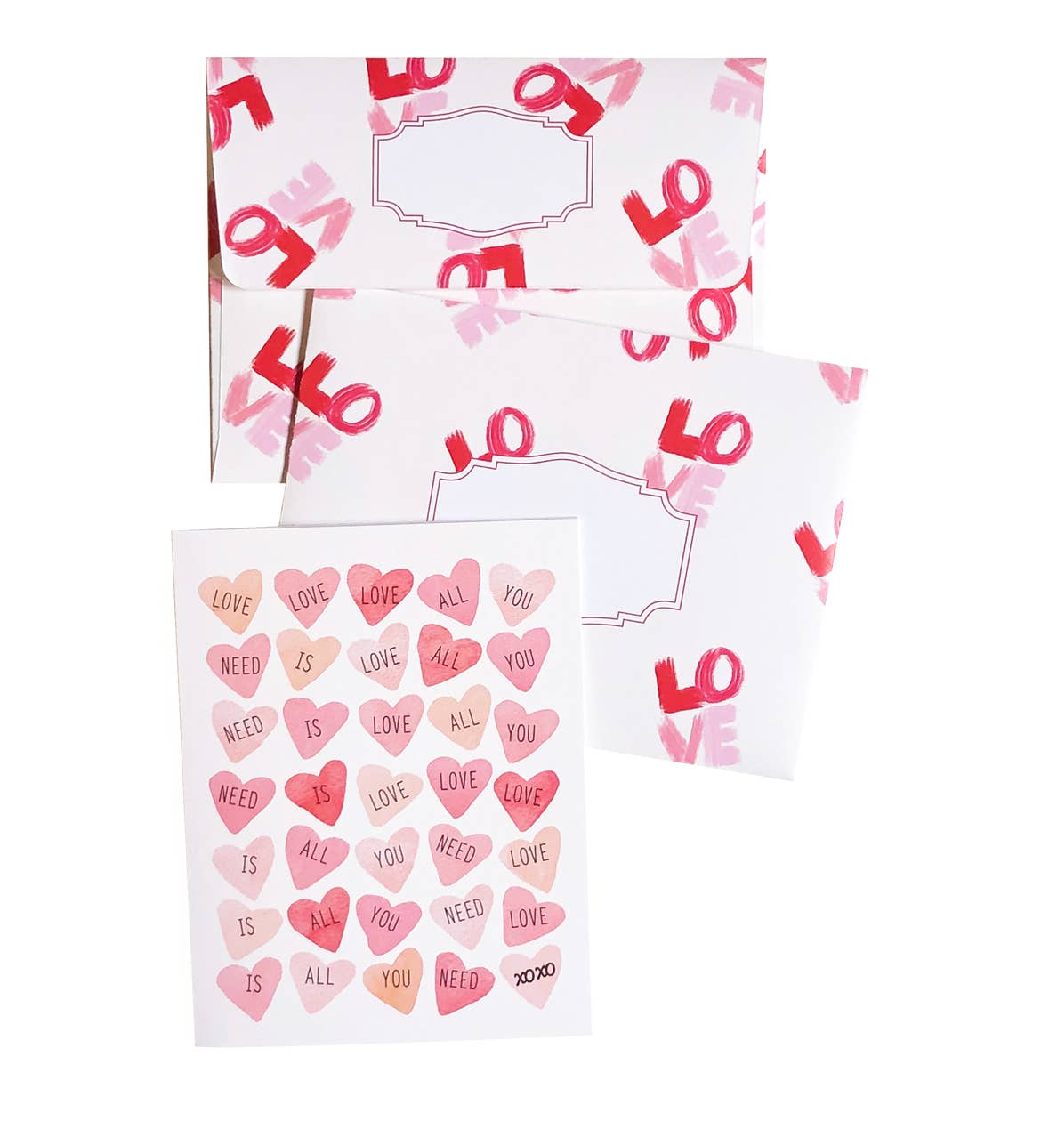 Artistry Cards - All You Need Is Love Valentine’s Day Card – Eco-Friendly