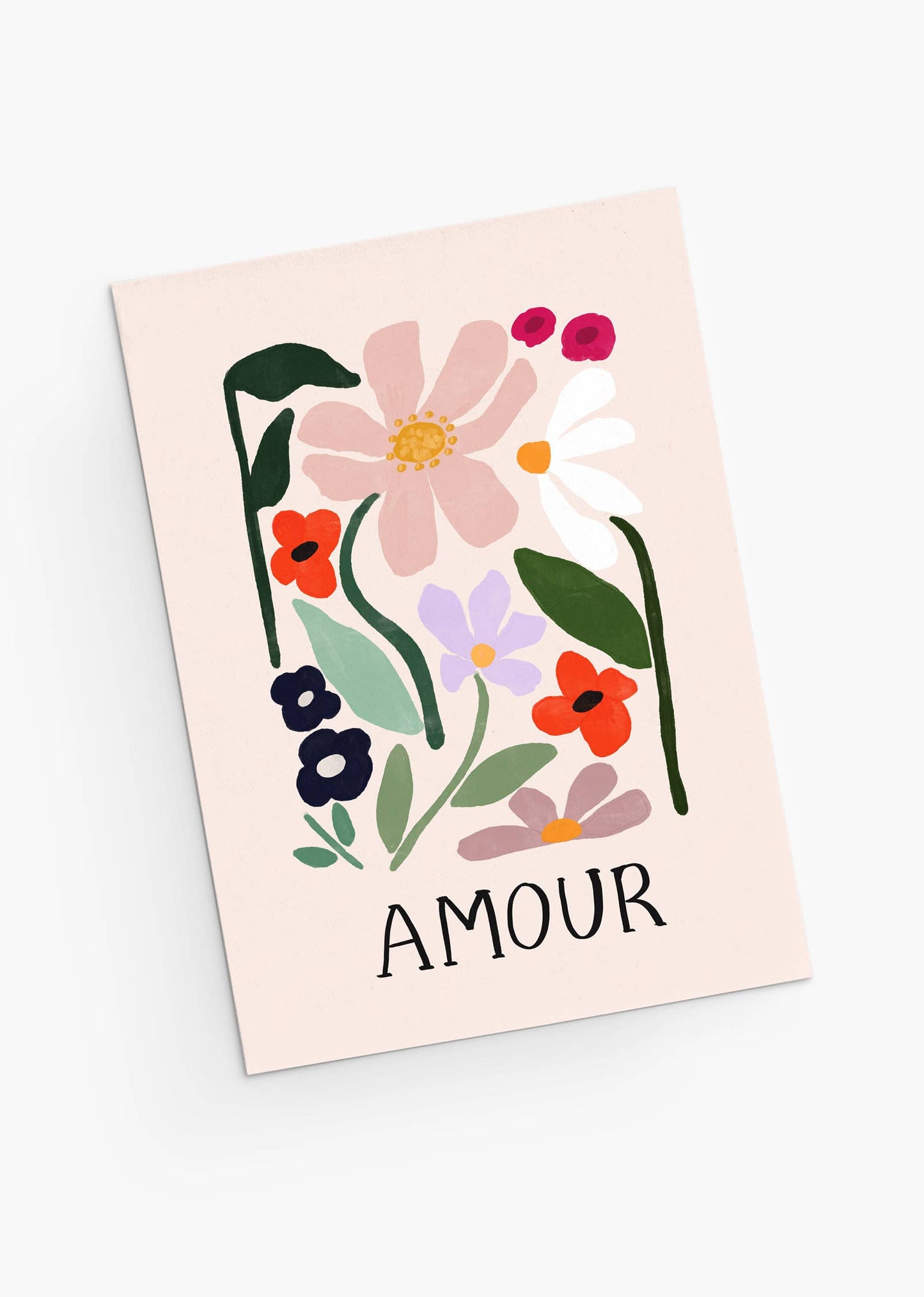 Mimi & August - Amour Greeting Card