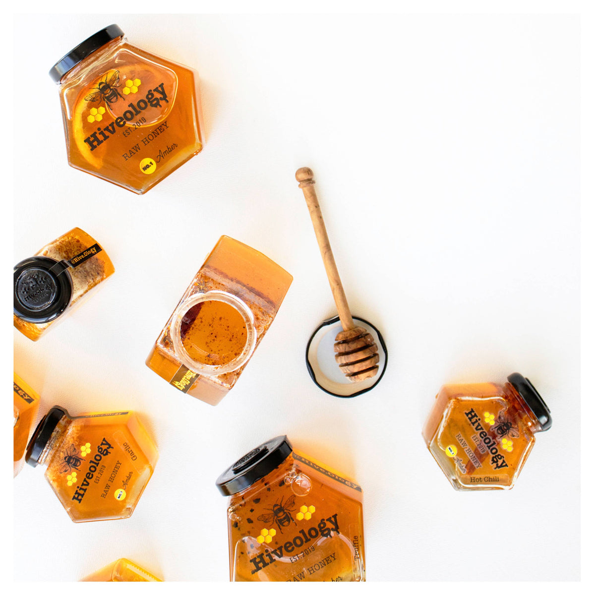 Hiveology - Garlic Infused Honey: Mini (100ml)