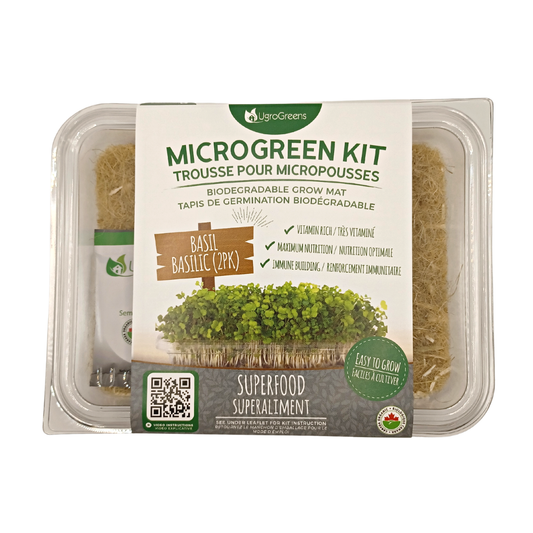 UgroGreens Ltd. - Basil Microgreen Grow kit