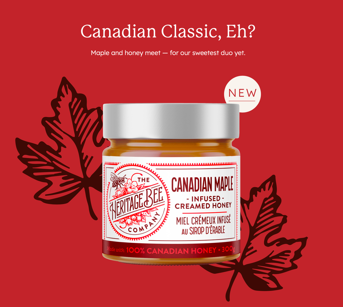 Heritage Bee Co. - Canadian Maple Creamed Honey