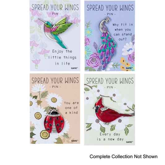 Spread Your Wings Pins