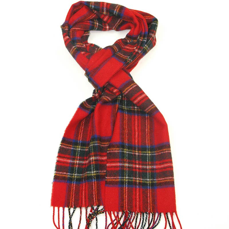Patrick King Woollen Company - Royal Stewart Lambswool Scarves