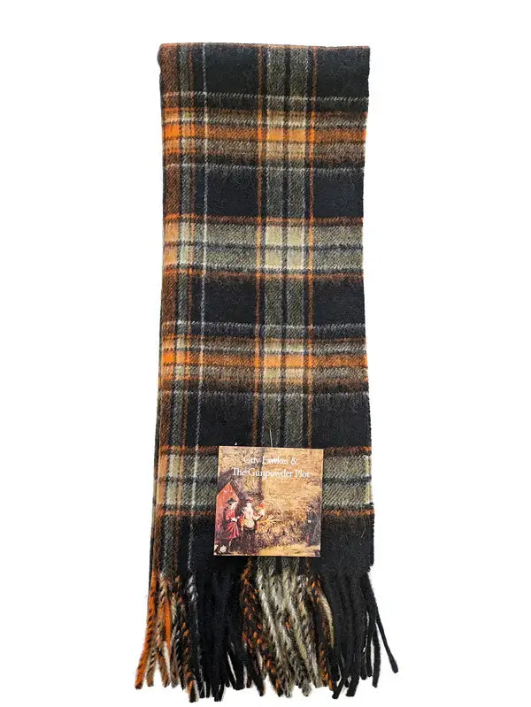 Patrick King Woollen Company - Guy Fawkes Lambswool Tartan Scarf