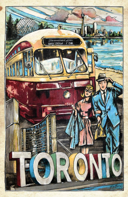 A World Class City Postcard 5" X7"
