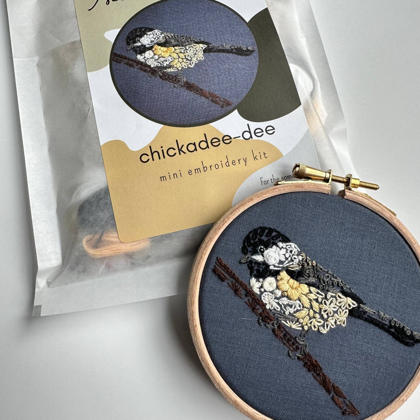 Nest Embirdery - Chickadee-dee Kit