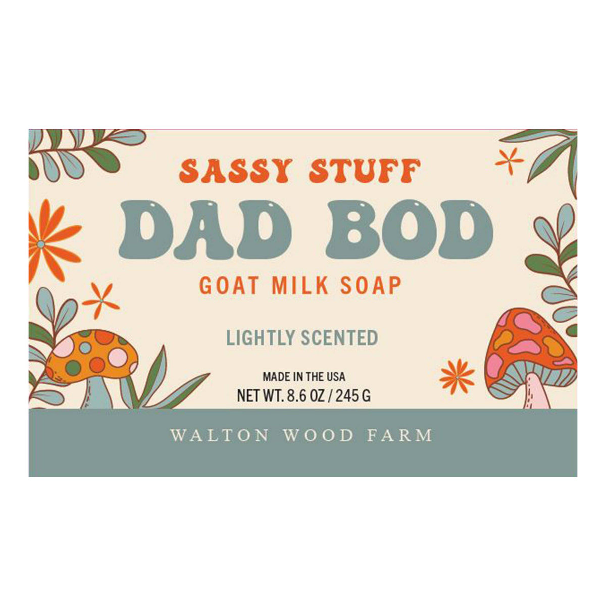 Koppers Home - Dad Bod Goat Milk Bar Soap 8.6oz