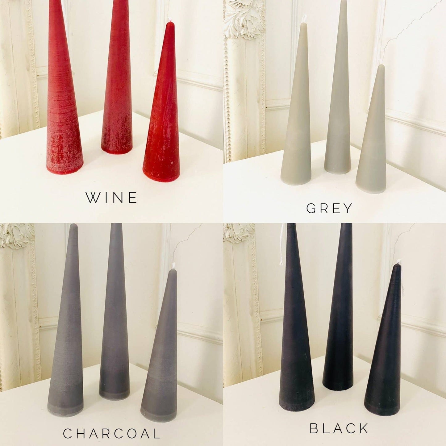 Beeswax Candle: Olive / Large
