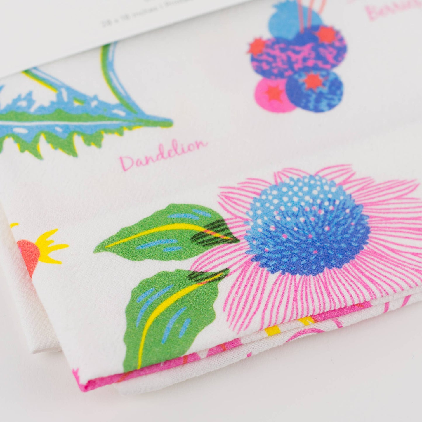 Porchlight Press Letterpress - Vibrant Life Series - Herbals Tea Towel
