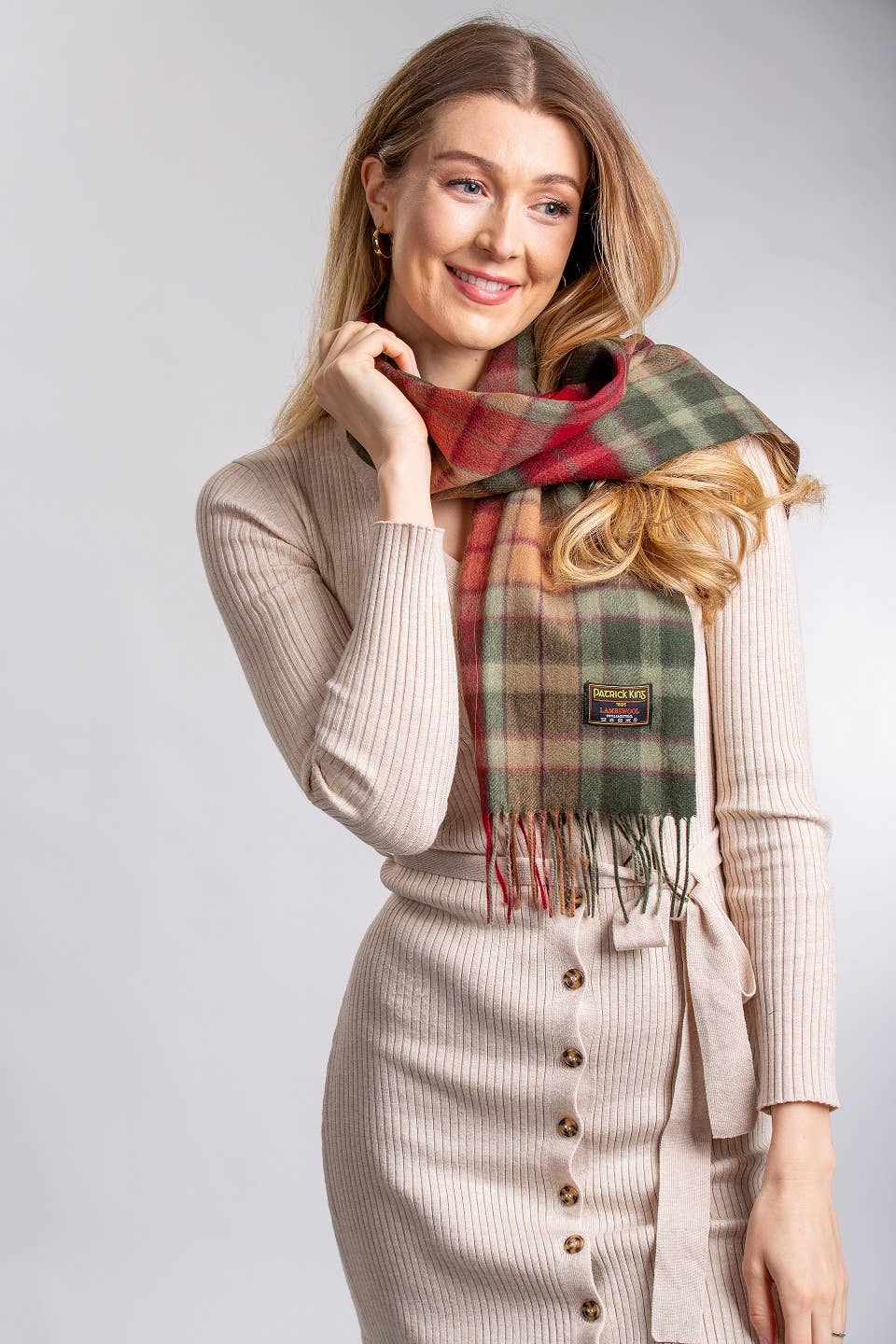 Patrick King Woollen Company - Autumn Buchanan Lambswool Scarves