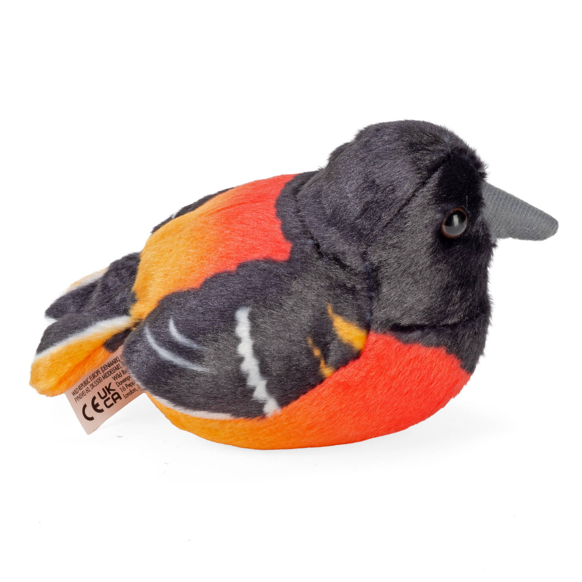 Wild Republic - Audubon II Baltimore Oriole Stuffed Animal W Sound 5.5"