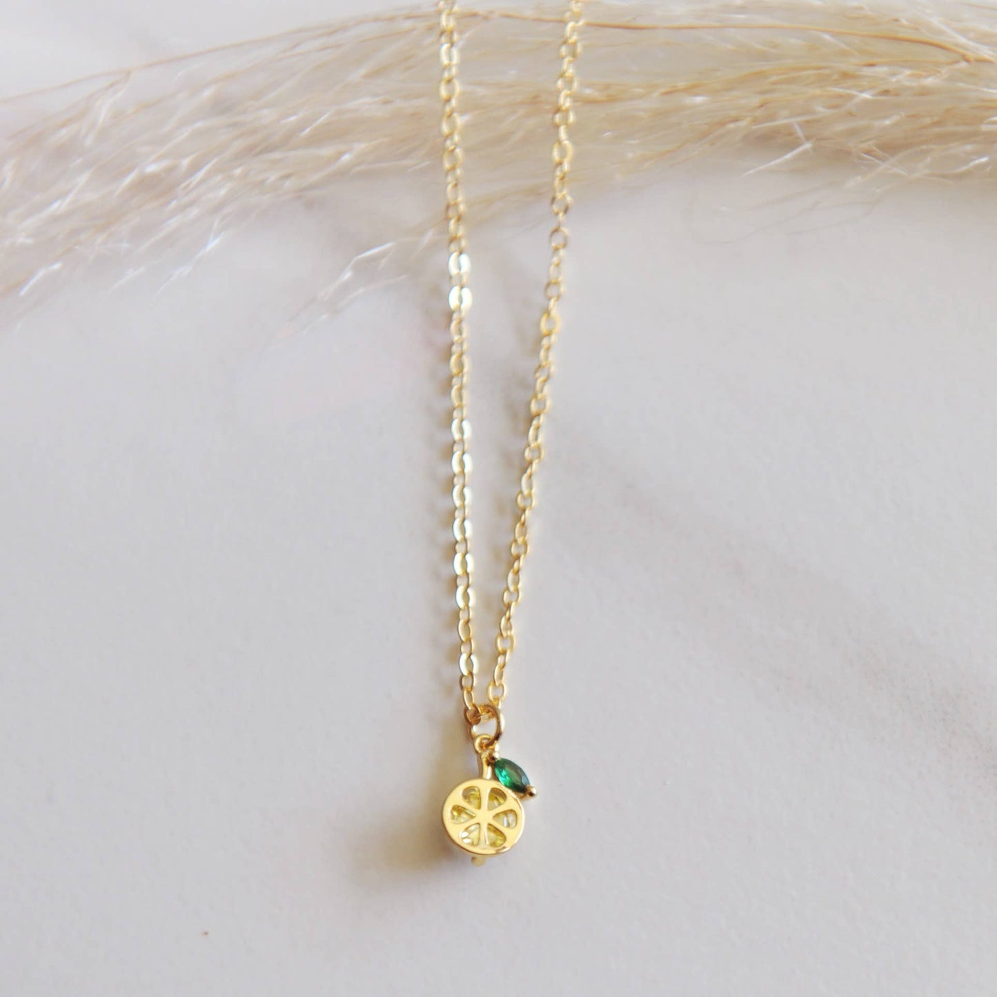 Oh So Lovely - Lemon Drop necklace