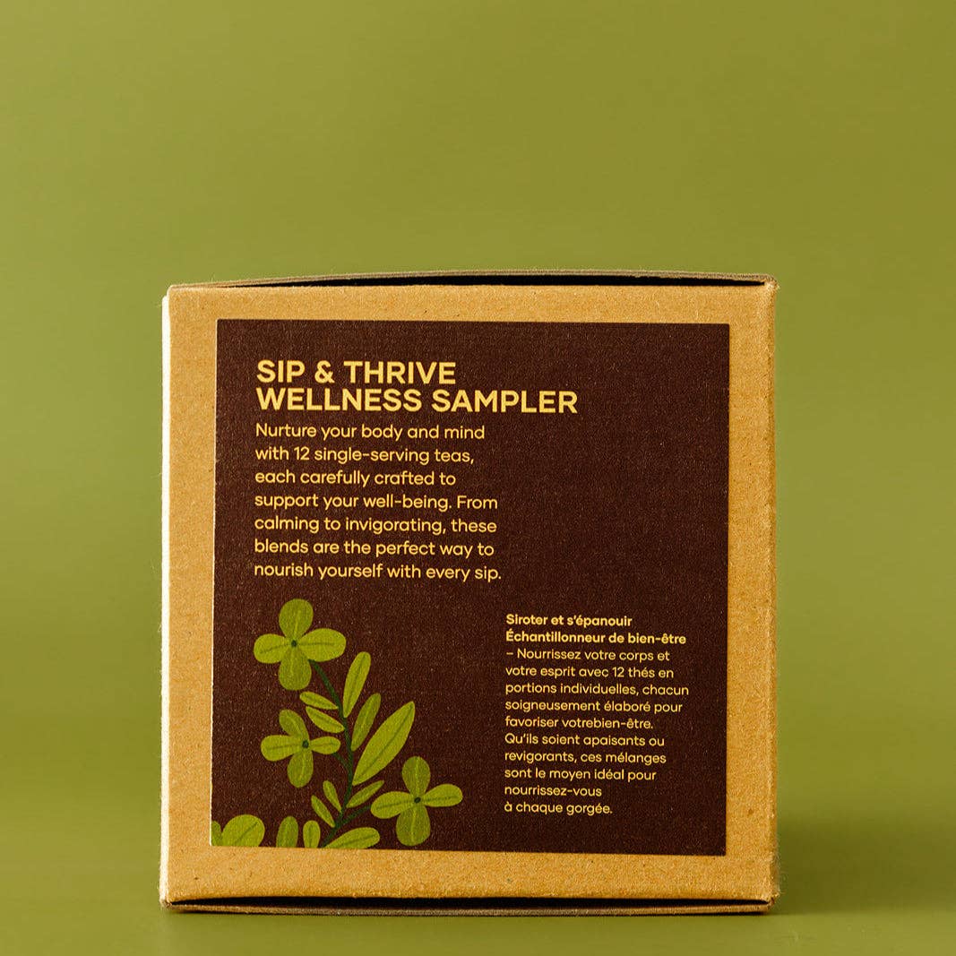 Bush Berry - Sip & Thrive | 12 Single Serving Wellness Teas