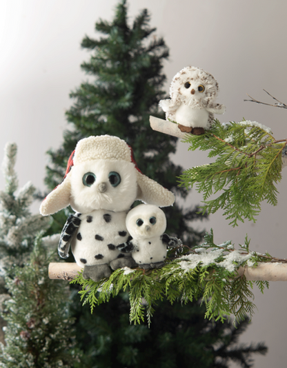 Woodsy Winter Owls