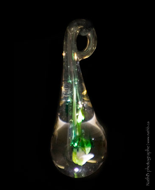 Tears of Joy Necklace Blown Glass