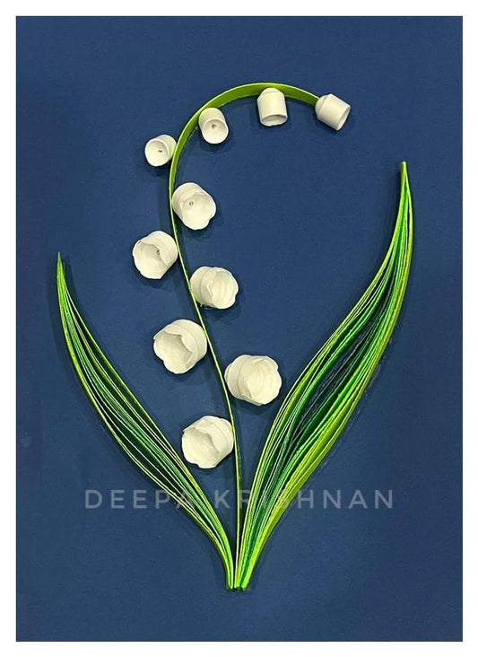 Lily of the Valley Paper Quilling Kit