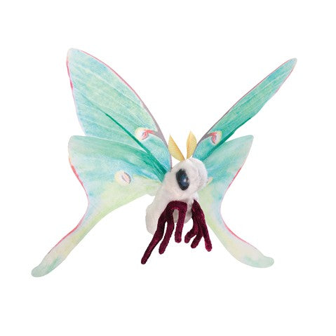 Mini Finger Puppet Luna Moth