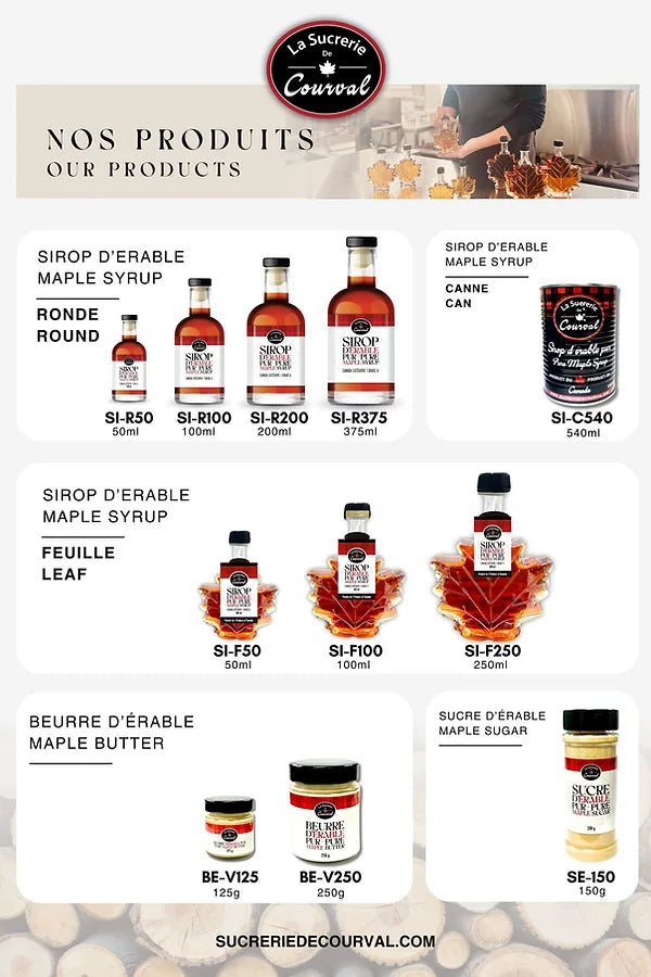 Maple Syrup Leaf Bottle 100ml