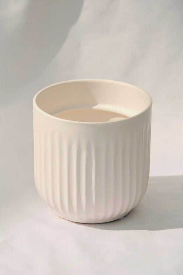 Sai 5" White Plant Pot - 5 Inch Pot