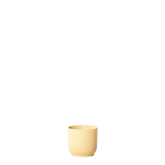 Ribbed Yellow - 4 Inch Pot