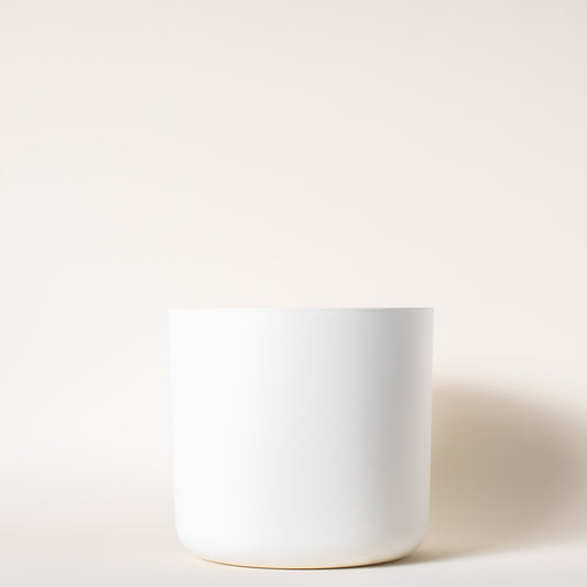 Eco Smooth White - 10 Inch Pot