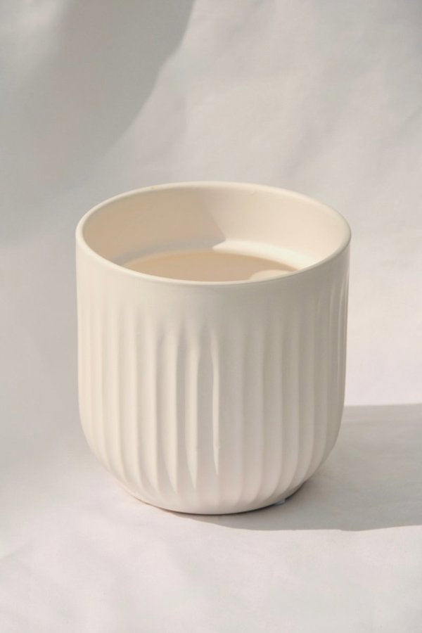 Sai 5" White Plant Pot - 5 Inch Pot