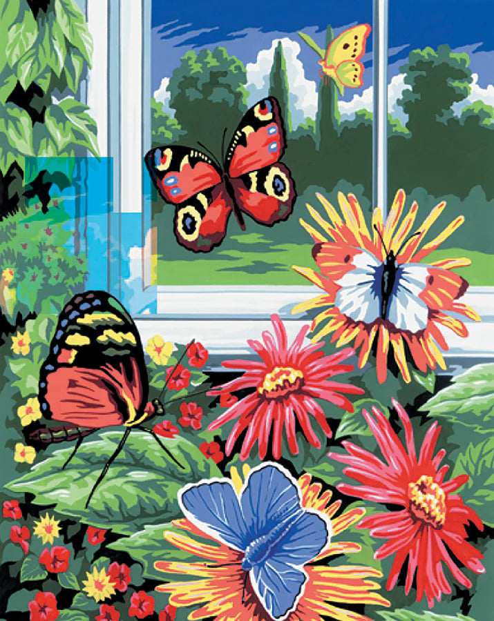 Paint By Numbers Butterflies