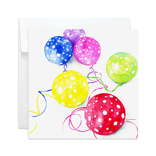 Inflated Joy Greeting Card