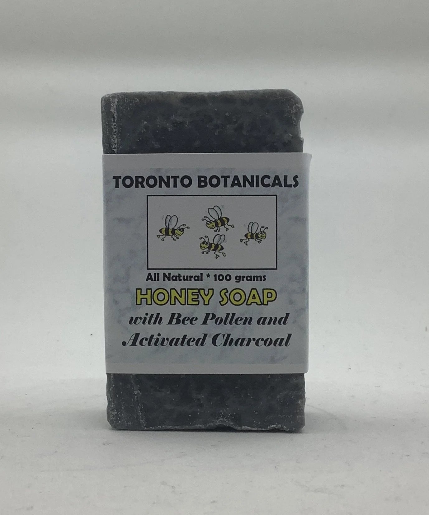 Toronto Botanicals Honey Soap - Charcoal