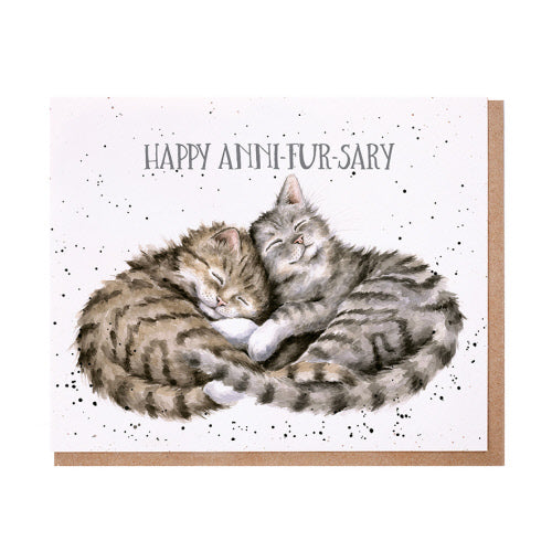 Greeting Card Happy Anni-Fur-Sary