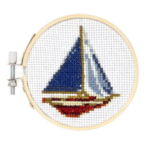 Cross Stitch Kit - sailboat