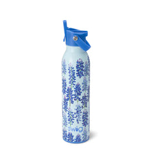 Load image into Gallery viewer, Flip + Sip Water Bottle, 20oz, Bluebonnet, by Swig
