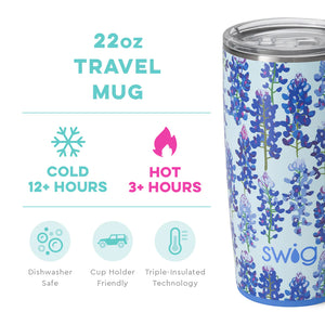 Bluebonnet Travel Mug (22oz)