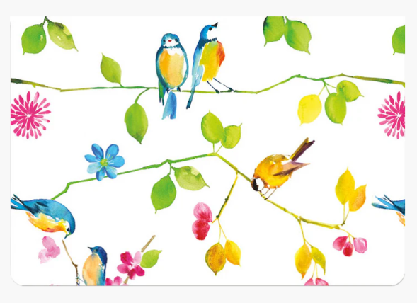 Watercolor Birds Greeting Cards